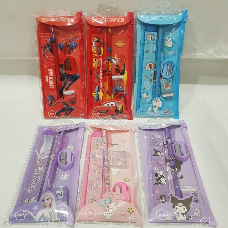 

Study Set / Paket Alat Tulis Set Karakter/Sanrio 3369