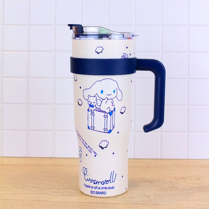 TUMBLR BOTOL KUROMI/TERMOS TUMBLER GAMBAR LUCU+SEDOTAN STAINLESS