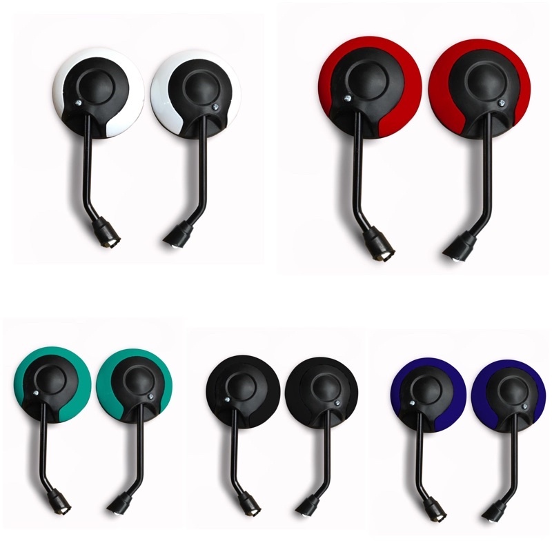 Spion Scoopy Original Variasi Tangkai Chrome Dan Hitam Panjang 2019 2020 2021 2022 2023 2024