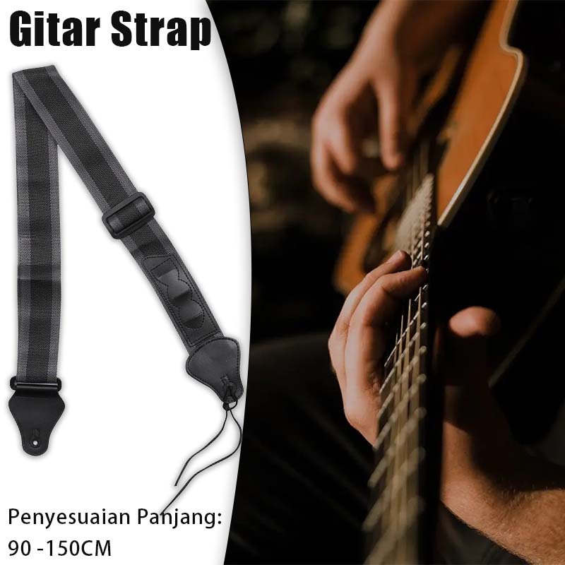 Strap Gitar Terbaik Tali Gitar Akustik Strap Gitar Custom