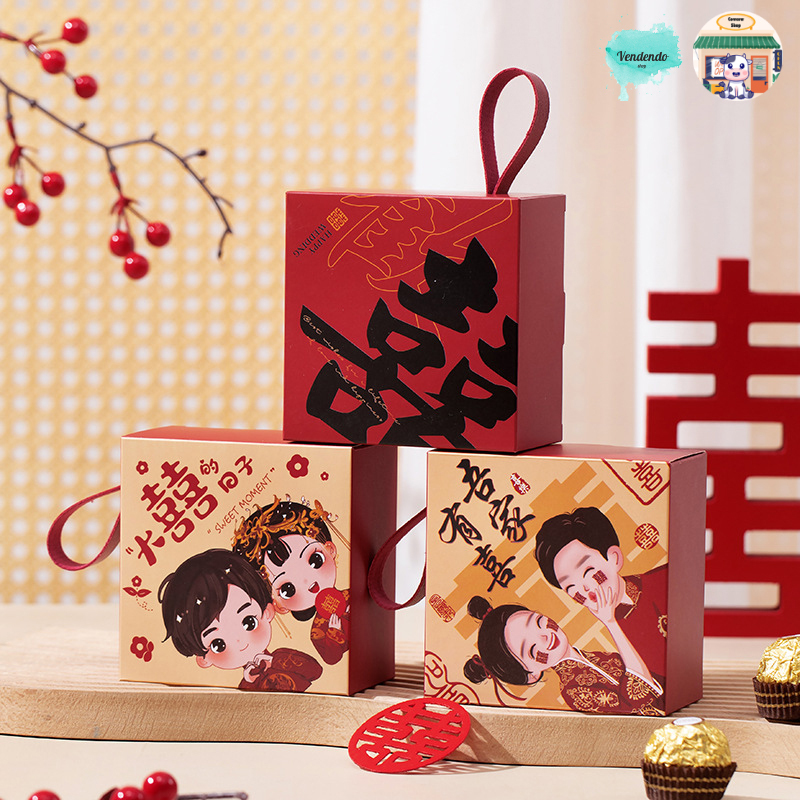 

Paper Box Wedding Serinikahan Teapai / Box Permen Tingjing