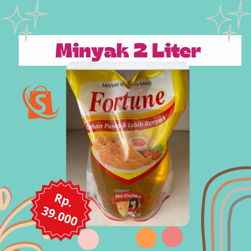

Minyak Goreng Fortune 2L