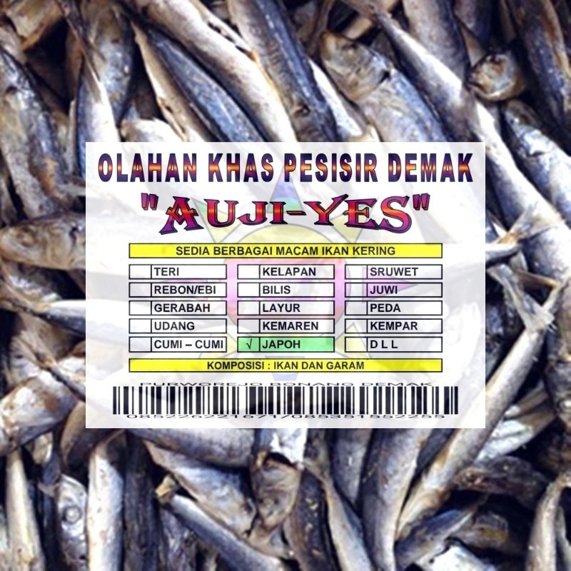 

GEREH IKAN JAPOH KHAS DEMAK 100 Gram