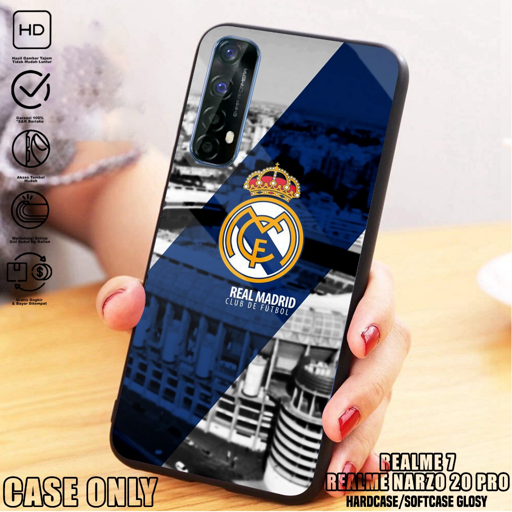 Case REALME 7- Casing REALME 7 [ FTBL ] Silikon REALME 7  - Kesing Hp - Casing Hp  - Case Hp - Case 