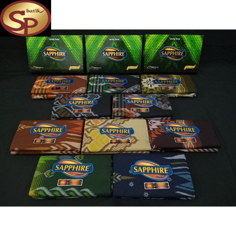 SARUNG SAPPHIRE KEMBANG
