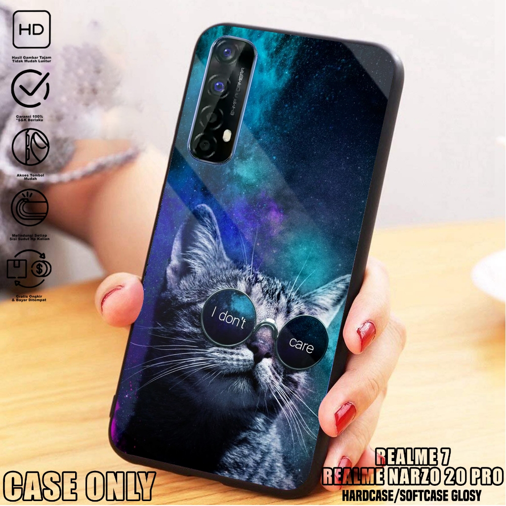 Case REALME 7- Casing REALME 7 [ MEONG ] Silikon REALME 7  - Kesing Hp - Casing Hp  - Case Hp - Case