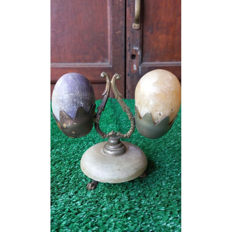 HIASAN KUNINGAN MARMER ANTIK