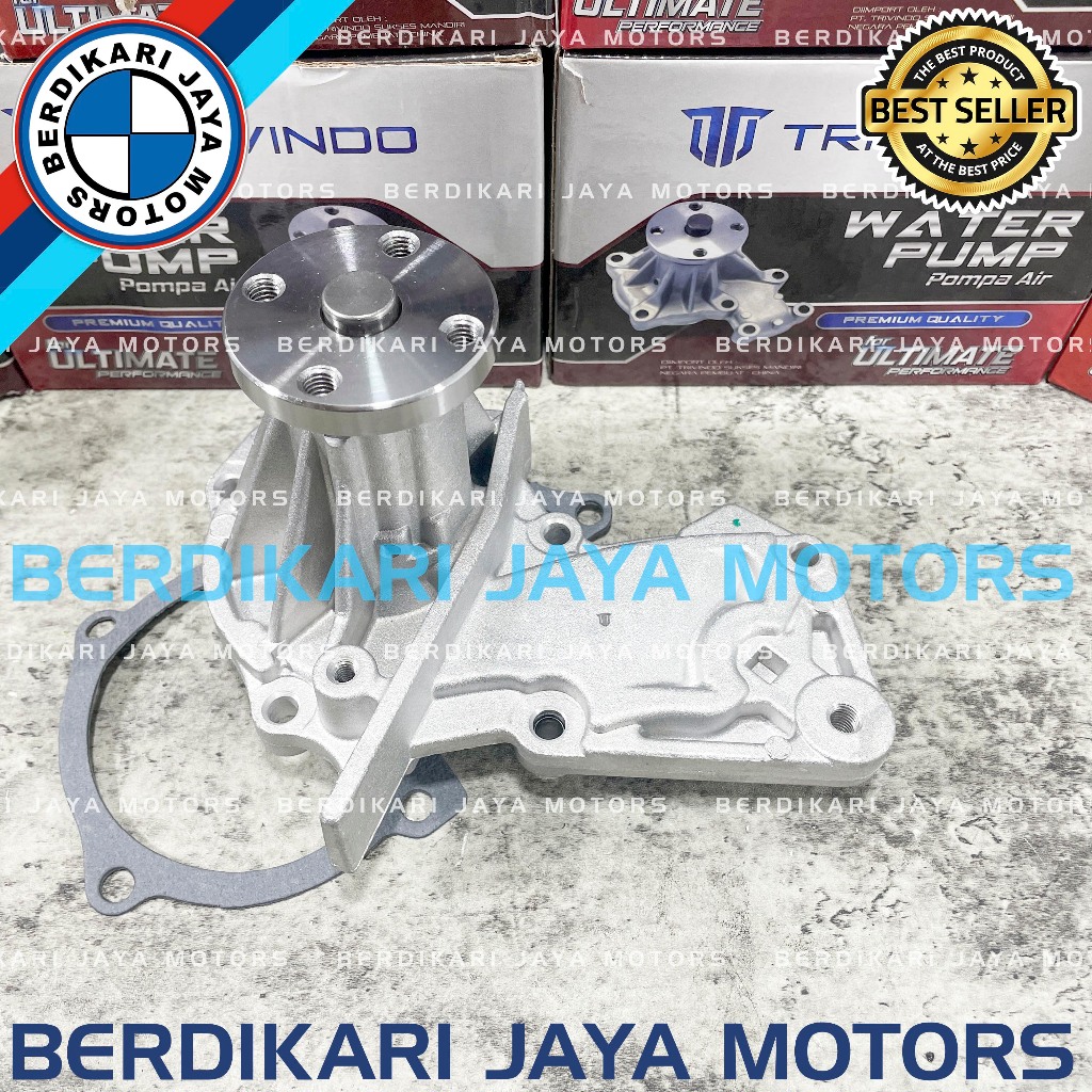 WATER PUMP WATERPUMP POMPA AIR RADIATOR FORD FORD FIESTA 7S7G-8501-FA ORIGINAL MERK TRIVINDO