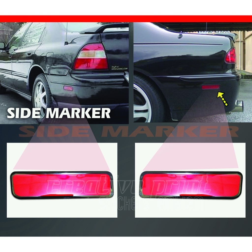 

Side Marker Emblem P = 20 Cm - L = 4,5 cm