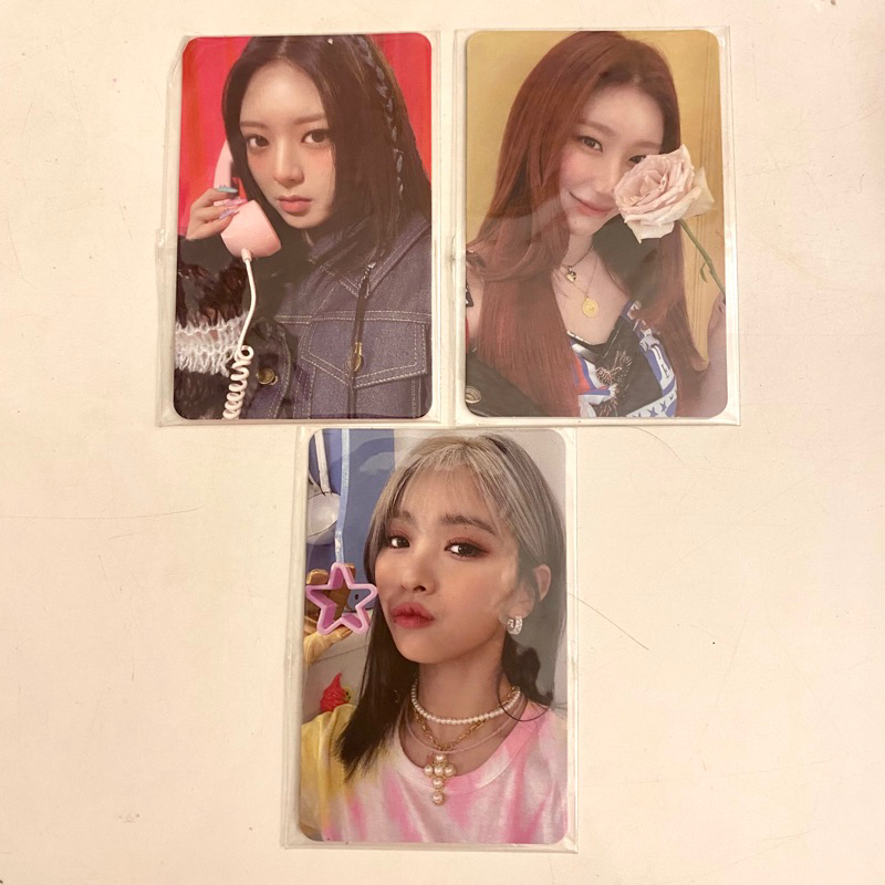 PHOTOCARD ITZY OFFICIAL Crazy In Love