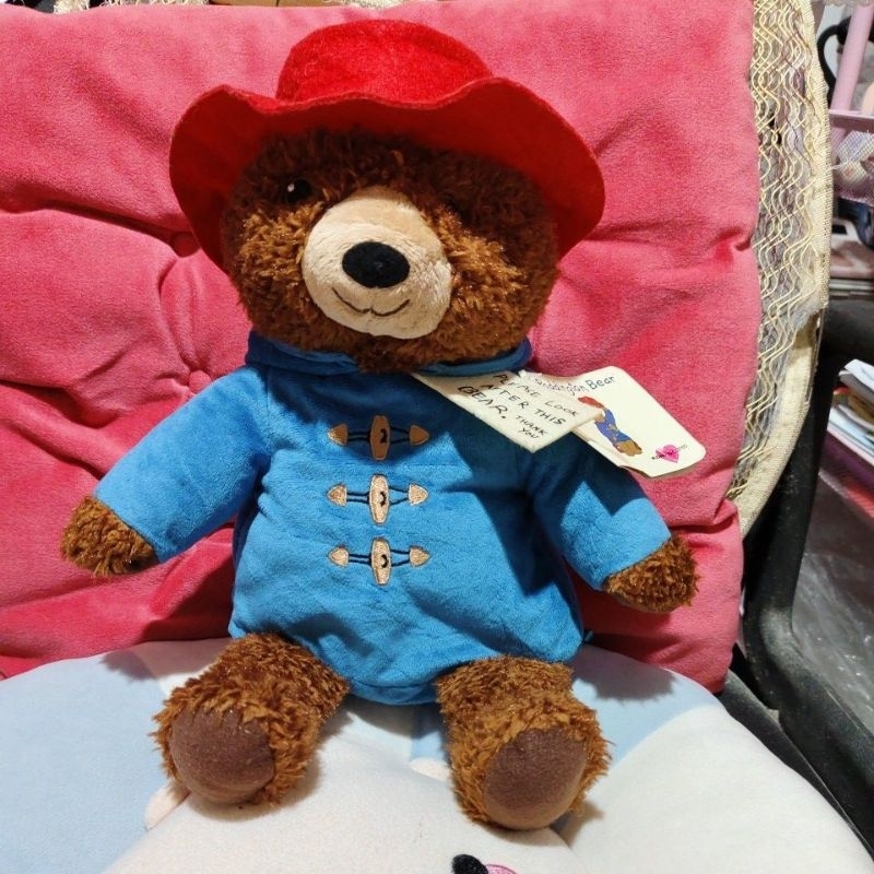 boneka teddy Paddington kostum tag ori