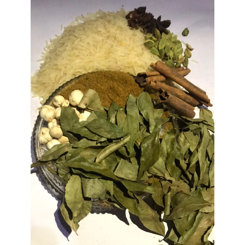 

paket kumplit promo bumbu kebuli/kabsah/mandhi/bukhori untuk beras 1kg yang enak dan lezat