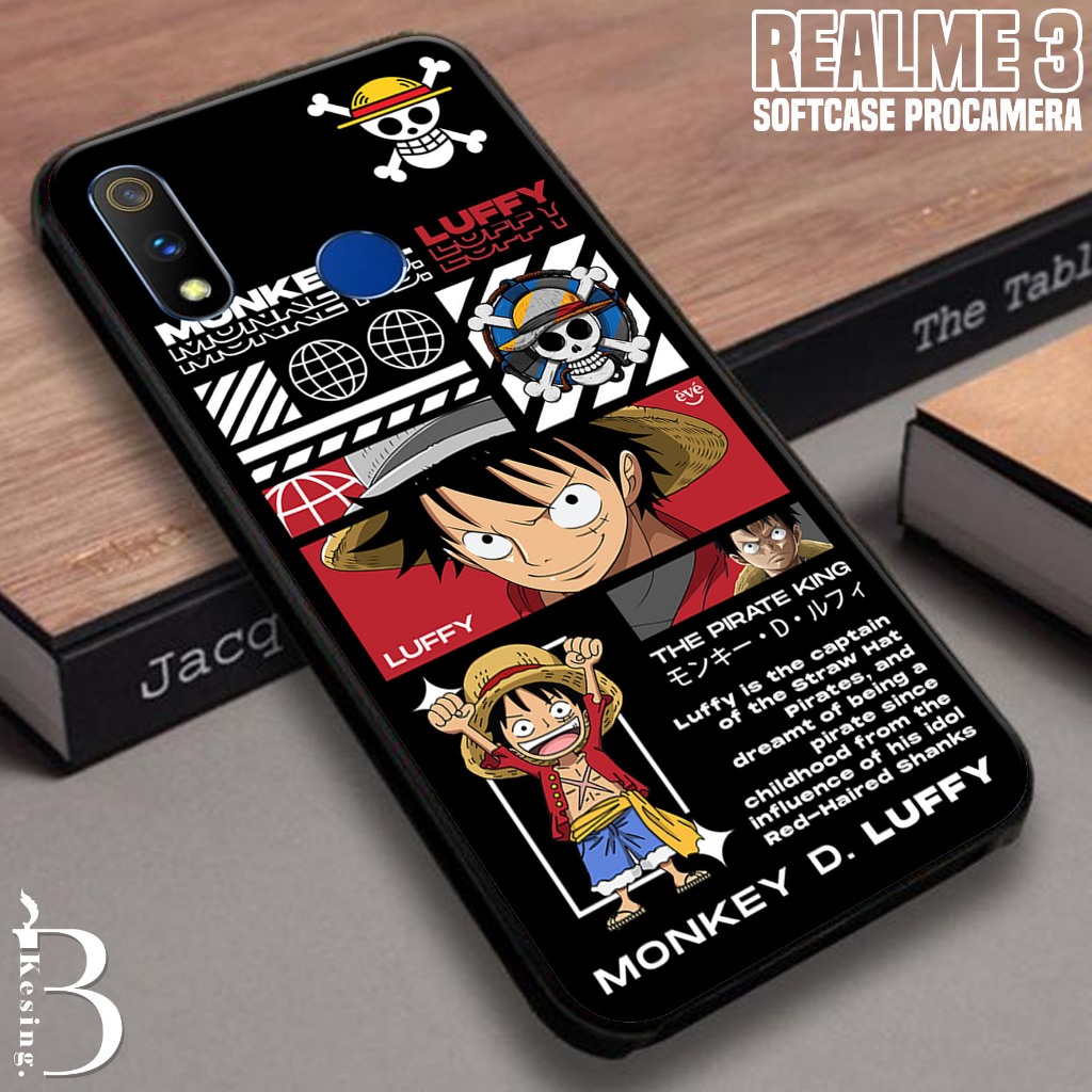 Case Realme 3 - Casing Hp Realme 3 Motif ONE PIECE - Silikon Hp Realme 3 - Kesing Hp Realme 3 - Soft