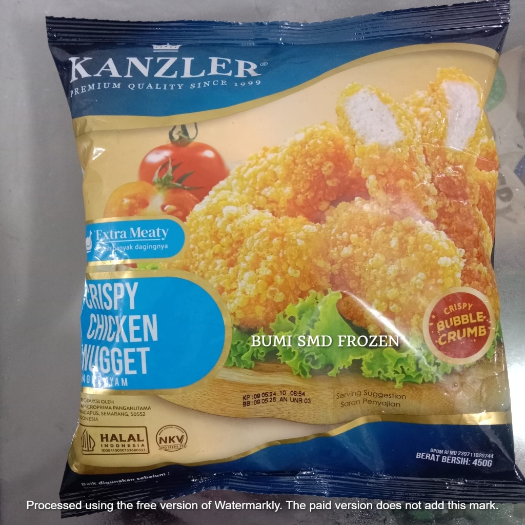 

Kanzler Crispy Chicken Nugget 450gr