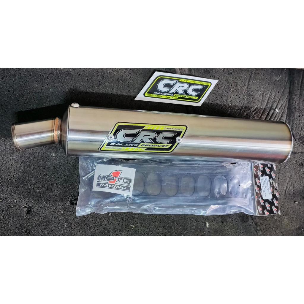 SILINCER RACING CRC STAINLES LAS UNIVERSAL KNALPOT 2 TAK