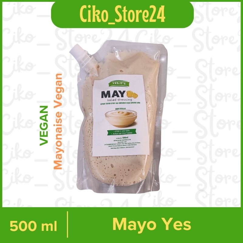 

Mayo Yes Vegan 500ml | mayo vegan | mayonaise vegan | mayo vegetarian| mayonaise vegetarian | yes mayo 500 gr