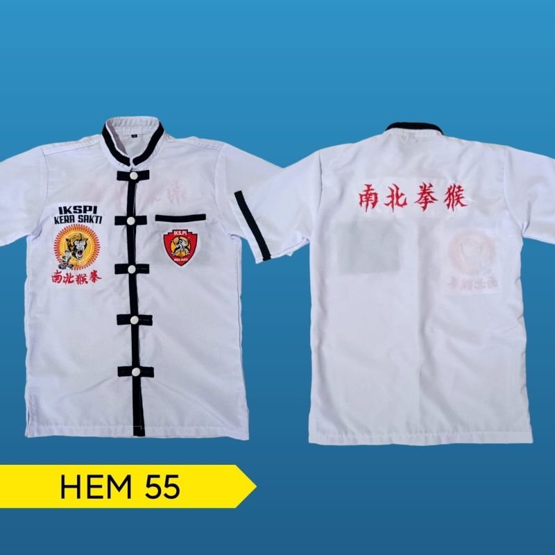 kemeja ikspi/hem ikspi/baju ikspi kera sakti hem 55