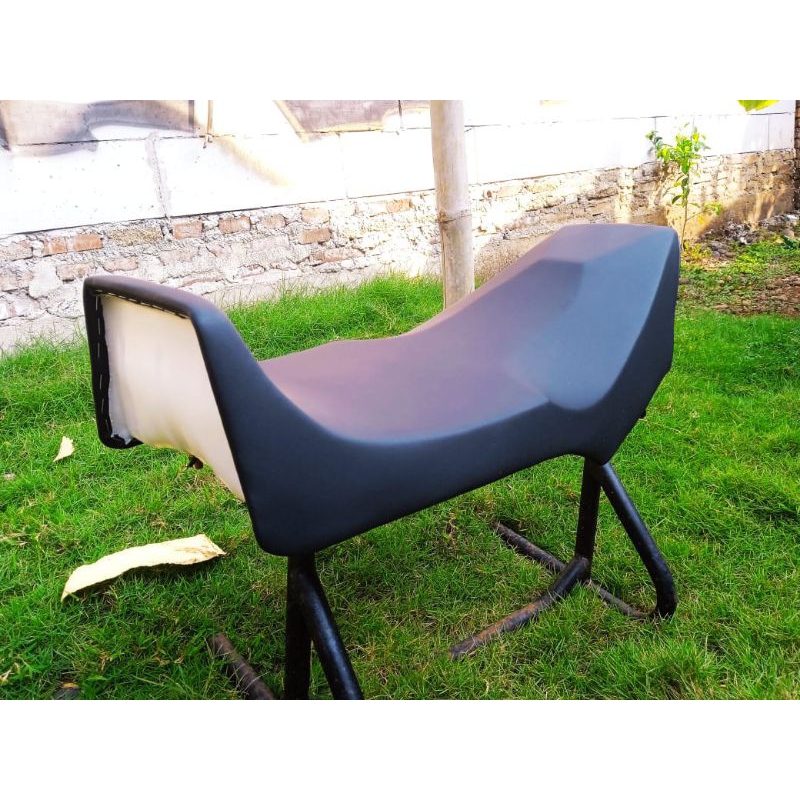 Jok RX King Semi Centang Papas Terbaru (Kulit MAJESTA) Premium  Rapi Presisi