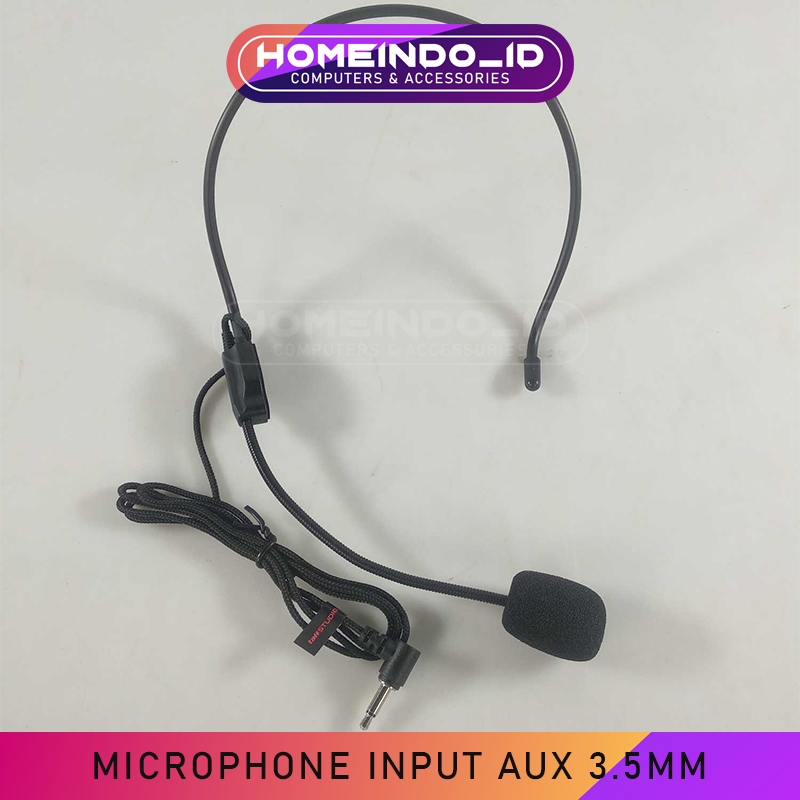Microphone Headset Jack Input Audio AUX 3.5mm