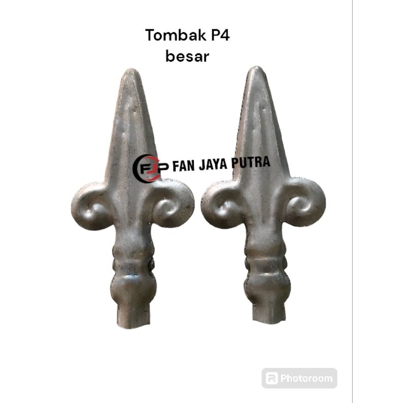AKSESORIES PAGAR TOMBAK / ORNAMEN TOMBAK PAGAR BESI