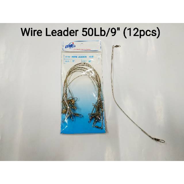 Kawat Pancing Baja Perambut/Wire leader SATUAN