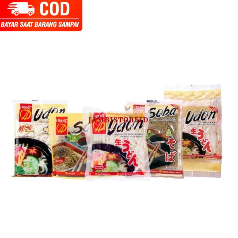 

(JAMBISTOREID) JAMBI LANGSUNG KIRIM Orient Noodle Mie Udon Miso Soba All Varian Japanese Style Import Jambi