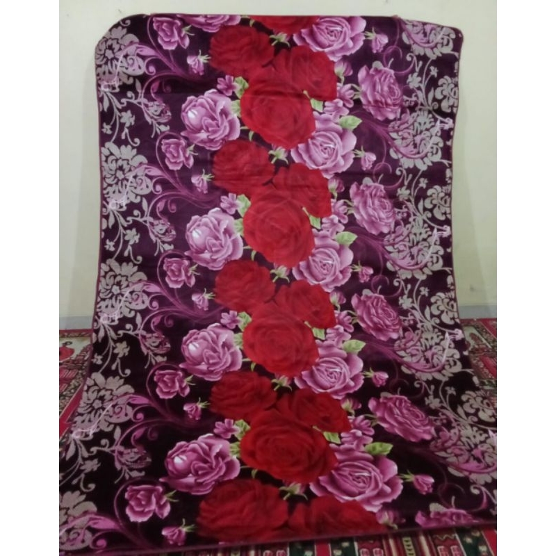 Ready Lagi Ambal Malaysia Motif minimalis dan bunga  uk 90*140/140x190/190x220/190x270