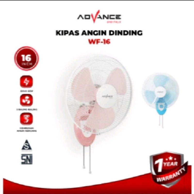 Advance WF 16 Kipas angin 16 inch