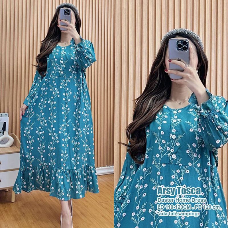 MIDI DRESS ZARA RAYON PREMIUM MOTIF TERBARU