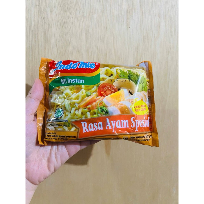 

Indomie Rebus Rasa Ayam Spesial