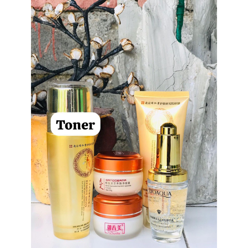 YU CHUN MEI GOLD SEKOMPLIT+ TONER/ PAKET YU CHUN MEI GOLD/YCM GOLD IMPORT ORIGINAL