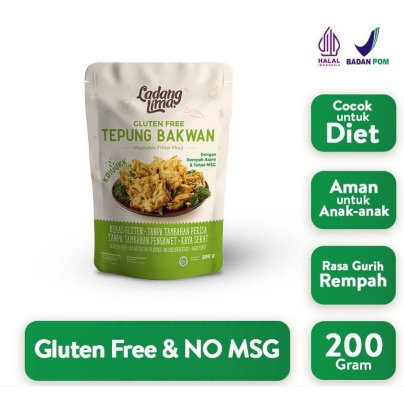 

Tepung Bakwan Gluten Free Ladang Lima