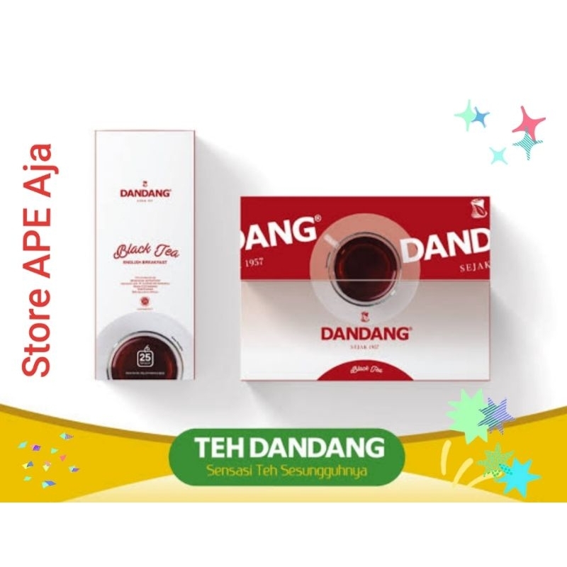 

TEH DANDANG RASA BLACK TEA [ 2g X 25 Bags ]