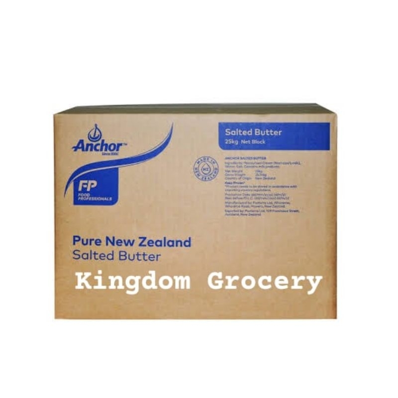 

ANCHOR SALTED BUTTER 1KG/BUTTER NEW ZEALAND ORIGINAL/BUTTER ASIN