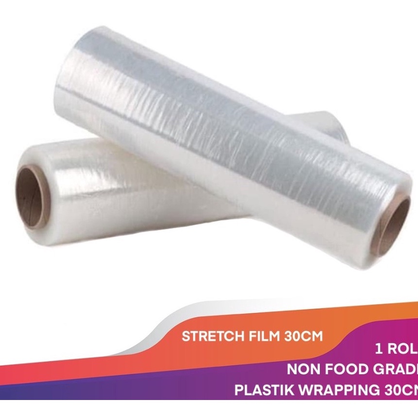 

stretch film 2 cm x 25 m stretch film 3 cm x 25 M Bening plastik wrapping barang stretch film 2cmx2 m stretch film 3cmx2m w C4G8