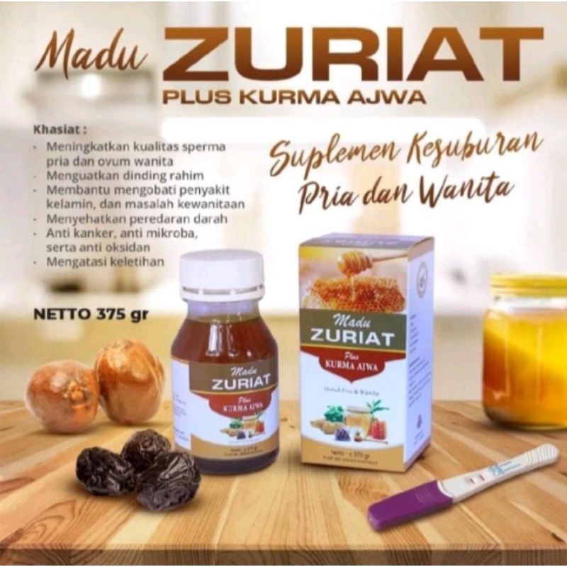 

Madu Zuriyat plus Kurma Ajwa