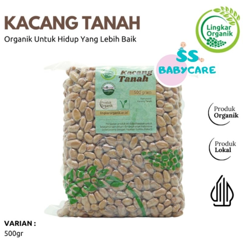 

Lingkar Organik Kacang Tanah Organik 500gr