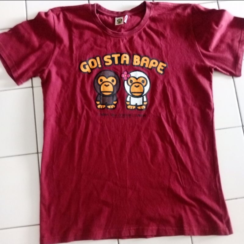 t-shirt bapesta