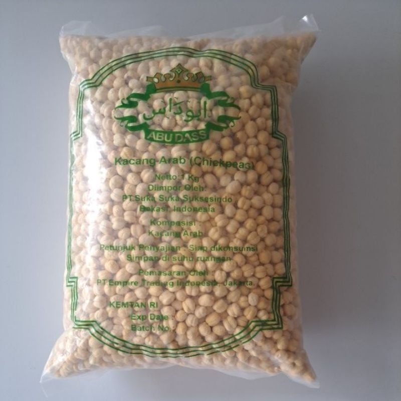 

Kacang Arab Abu Dass - 1kg | Oleh-Oleh Haji & Umroh