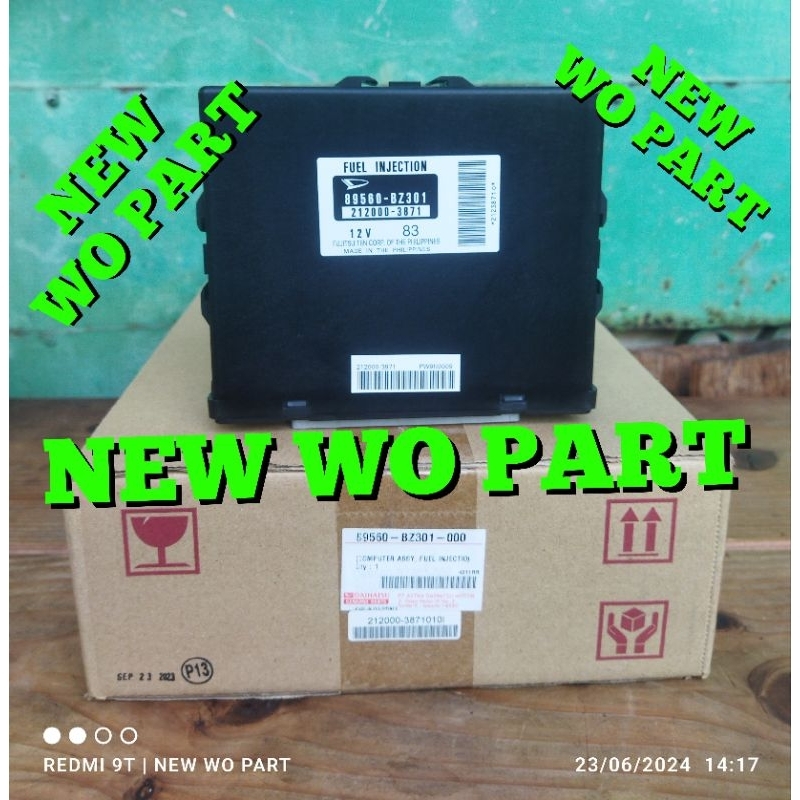 ECU komputer computer Terios/Rush lama old belum immo 89560-BZ301 Fuel injection