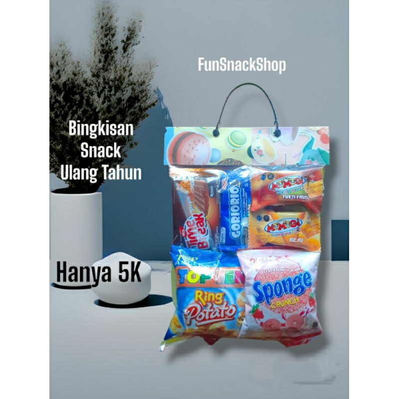 

Paket Snack Ulang Tahun Random B Goceng