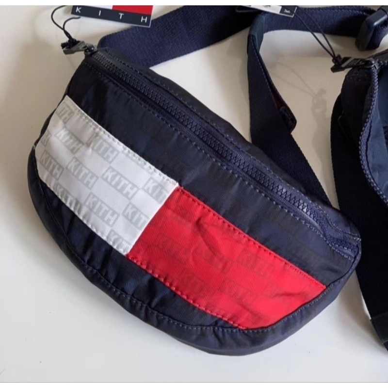 Limited Edition Waistbag Kith x Tommy Hilfiger Monogram Original | Waistbag Tommy Hilfiger | Tas Tom