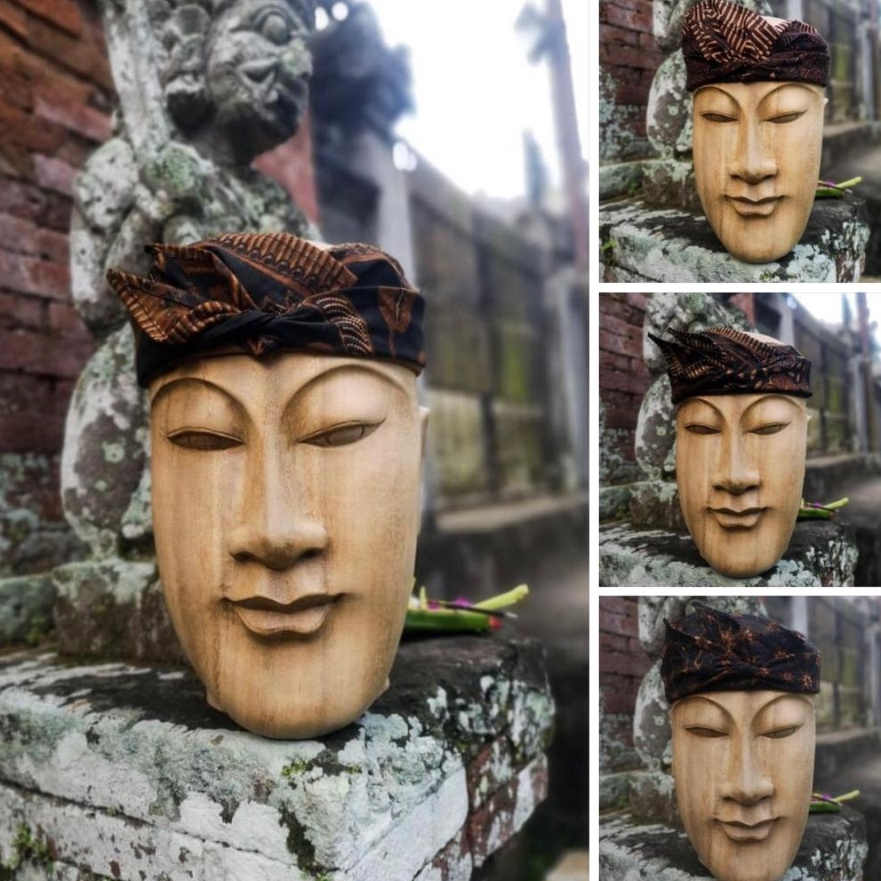 KODE K79C UDENG BATIK SIBAK JANGAR NAYAH  UDENG BATIK NAYAH  IKAT KEPALA ADAT BALI