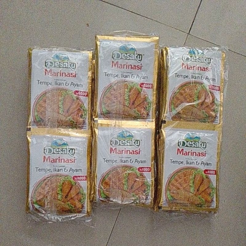 

Desaku Marinasi Ayam Tahu Tempe 3 Renteng Isi 30 sachet