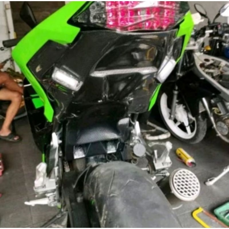 undertail Kawasaki ninja 250fi old selancar ninja 250fi Carbon CLUP