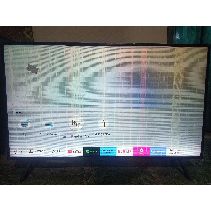 TV Samsung 43 Inch minus lcd