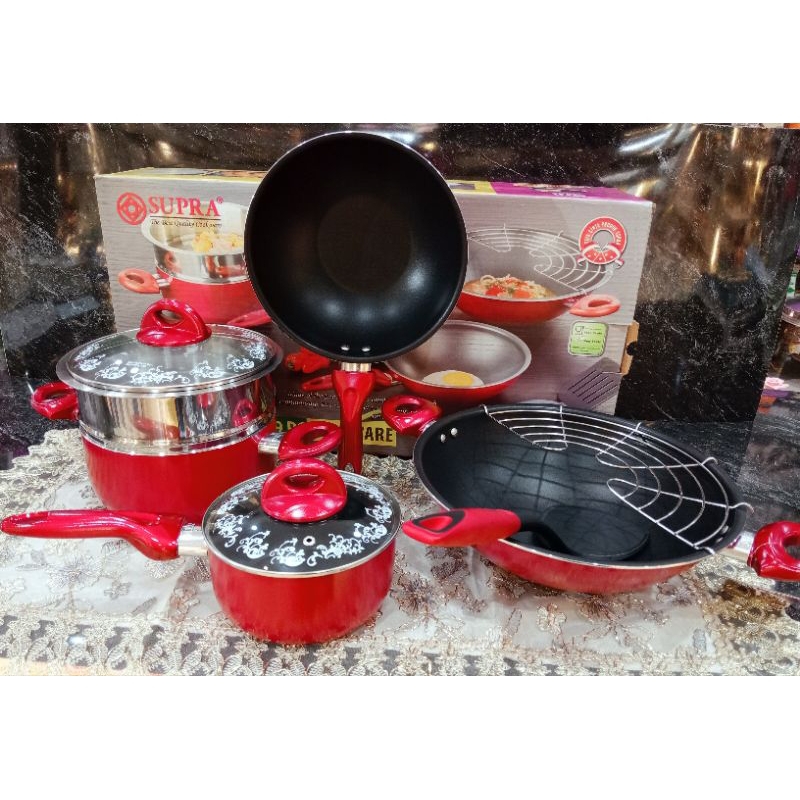 SUPRA Kitchen set 9pcs Cookware