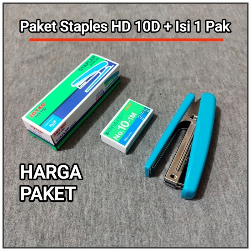 

Paket Staples Joyko HD 10D + Isinya 1 Pak