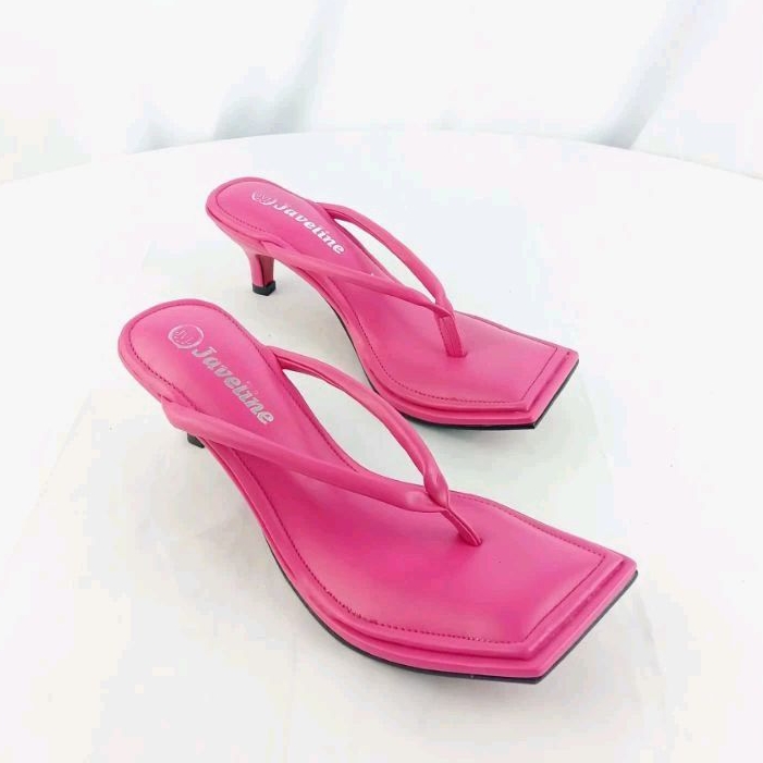 Javeline IRENE  Heels 4cm // Sandal Heels // Heels wanita // Heels kerja // Heels kantor  // Tumit /