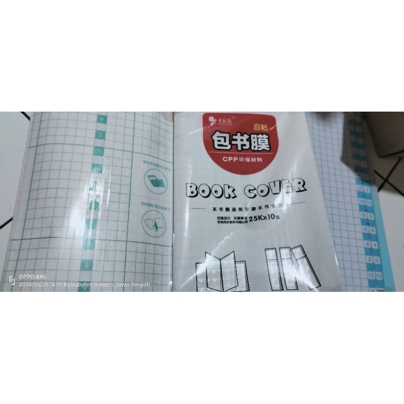 

10 lembar Sampul Stiker PVC untuk Buku Tulis SiDU/Kiky
